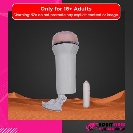 Super Soft Vibrating Male Stroker With Suction MS-048