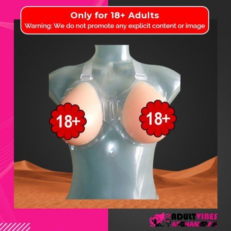 Silicone Breast 550 gms/pair with Transperant Bra SBP-001