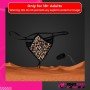 Leopard Grain Underwear Remote control vibrating t-back VP-002