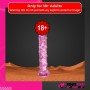 Dotted Purple Glass Dildo GD-006