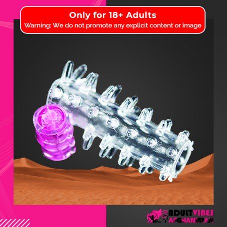 Ultra Soft Penis Extensions - Vibrating PES-001