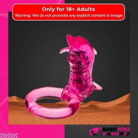 Dolphin Cock Ring Vibrator CR-005