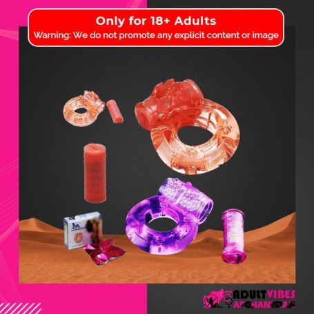 Cock Ring Vibrator 2pcs CR-001