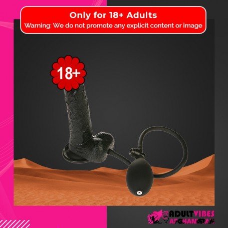 Ultimate Inflatable Realistic Non Vibrator in Black RSNV-011