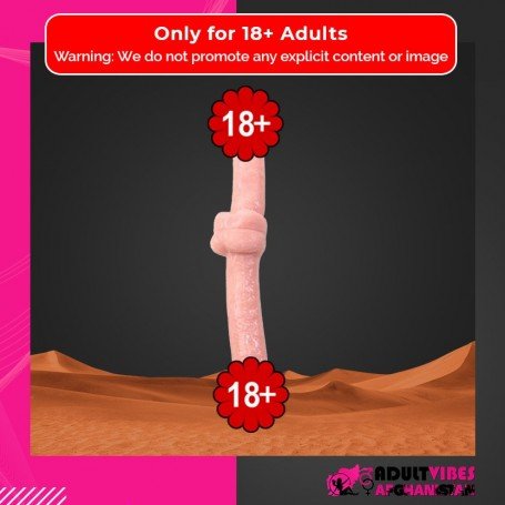 Realistic Double Dong Penis Shaped End Realistic Non Vibrator RSNV-015