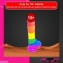 Rainbow Realistic Suction Non Vibrator RSNV-027