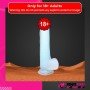 Crystal Suction Cup Realistic Non Vibrator RSNV-028