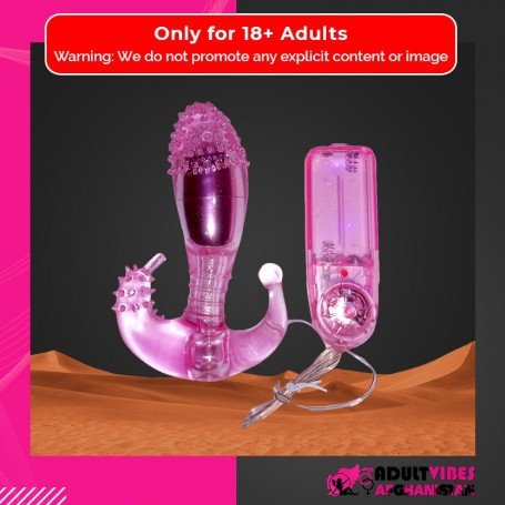 Triple Stimulatton Super Strong Soft Rabbit Vibrator RV-016