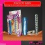 Silver Beaded Anal Vibrator AD-012