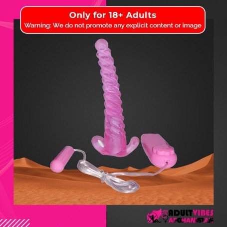 Crystal Jellies Pink Anal Starter Dildo AD-026