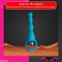 Blue Silicone Anal Vibrator AD-029