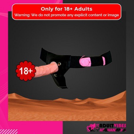 LeLuv 7.5 Vibrating and Rotating Female Lesbian Strap On SO-011