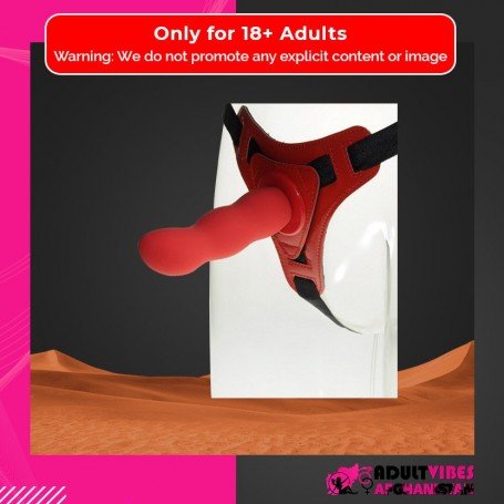 Red Deep Climax Strap On Dildo Realistic Penis Harness SO-021