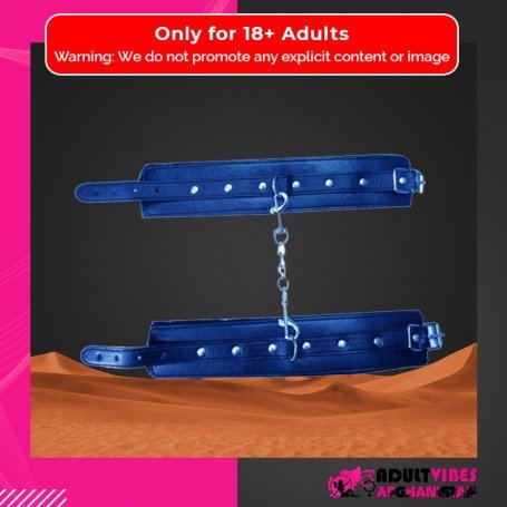 Premium Leather Naughty Nurse Wrist Cuffs Bondage Gear BDSM-021