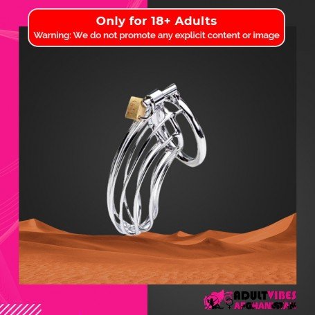 Stainless Steel Iron Wire Male Chastity Lock BDSM-016