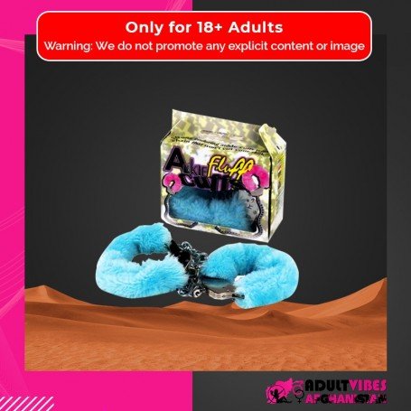 Ankle Fluff Cuffs with Keys BDSM-012