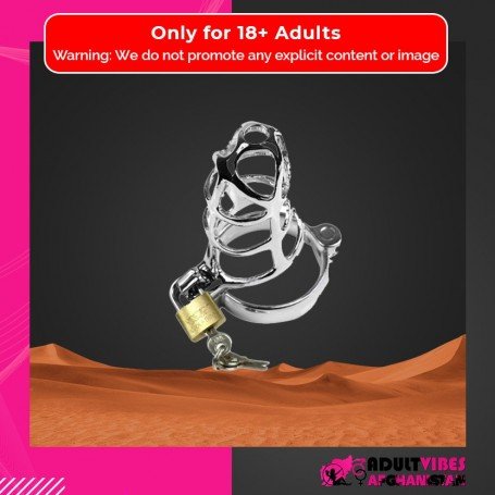 Chastity Steel Lock Device for Men BDSM-010