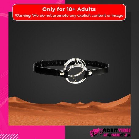 Double Metal Ring Gag for Him & Her BDSM-003