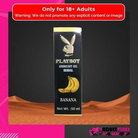 Playboy Lubricant Water Based Gel-Banana Flavoured CGS-031