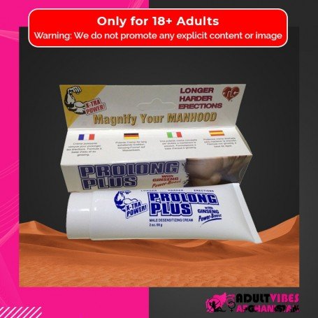 Prolong Plus Male Desensitizing Cream DTZ-020