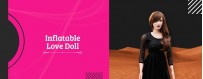 Inflatable Love Doll | Semi Solid Silicone Sex Doll for Men